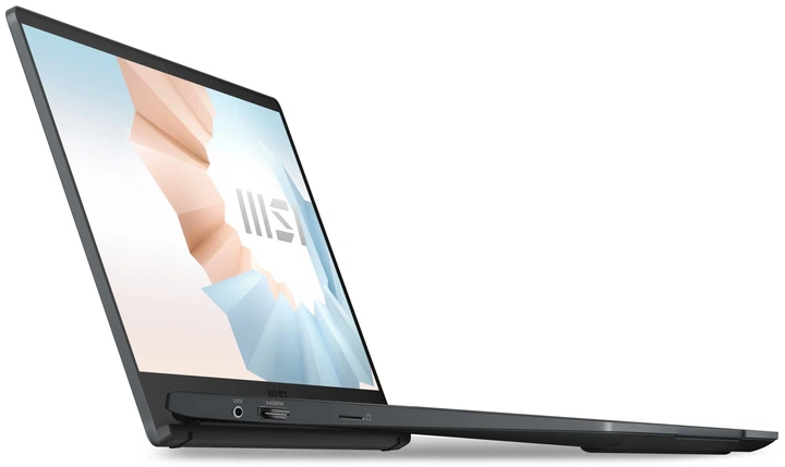 Ноутбук 14" MSI Modern 14 (B11MOL-433XIT) Intel Core i3-1115G4 RAM 8GB SSD 256GB Windows 11 Алюмінієвий корпус (UKR) - зображення 6