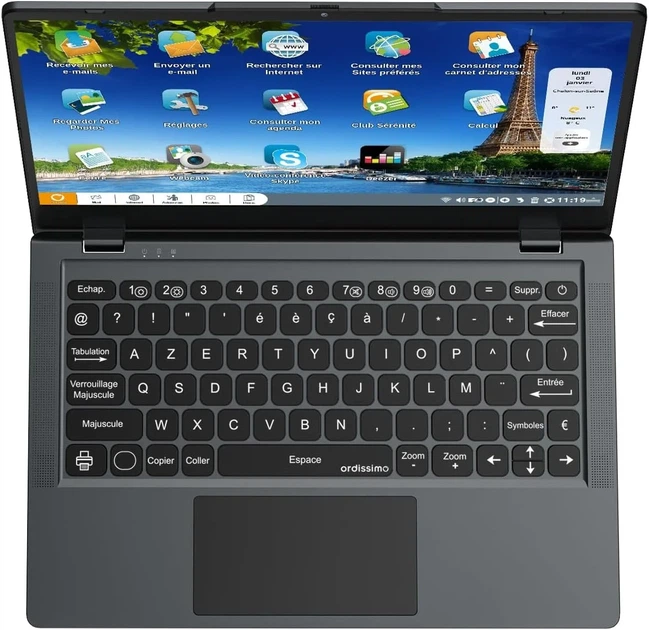 Ноутбук 14.1" Ordissimo Agathe 4 Intel Pentium RAM 4GB SSD 128GB Windows 11 (UKR) - зображення 2