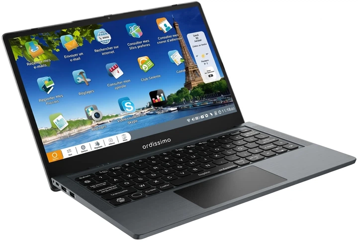 Ноутбук 14.1" Ordissimo Agathe 4 Intel Pentium RAM 4GB SSD 128GB Windows 11 (UKR) - зображення 3