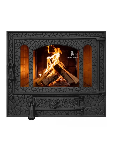 Дверцята для каміна Iron Fire Panorama 580х500 мм - зображення 4