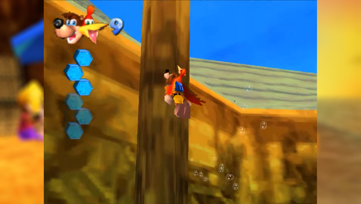 Игра Nintendo N64 Banjo-Kazooie Europe Английская Версия Только Картридж Б/У - изображение 5