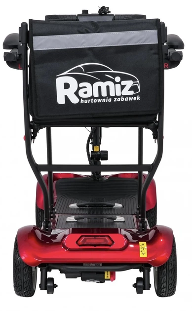 Електроскутер чотириколісний для літніх людей Ramiz EasyGo Червоний (5903864960617) - зображення 5