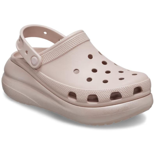 Сабо на высокой платформе Crocs Classic Crush Clog 37-38 р 23.2-24 см Нежно-розовые 207521-M5/W7 Shimmer Pink - изображение 2