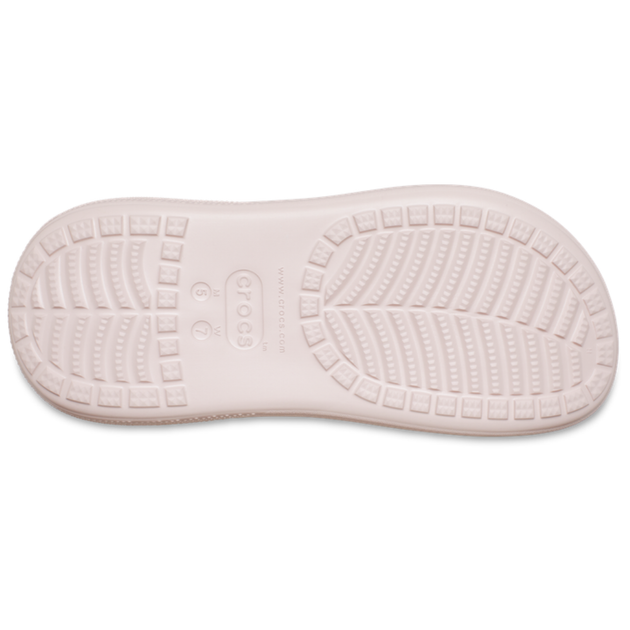 Сабо на высокой платформе Crocs Classic Crush Clog 37-38 р 23.2-24 см Нежно-розовые 207521-M5/W7 Shimmer Pink - изображение 6