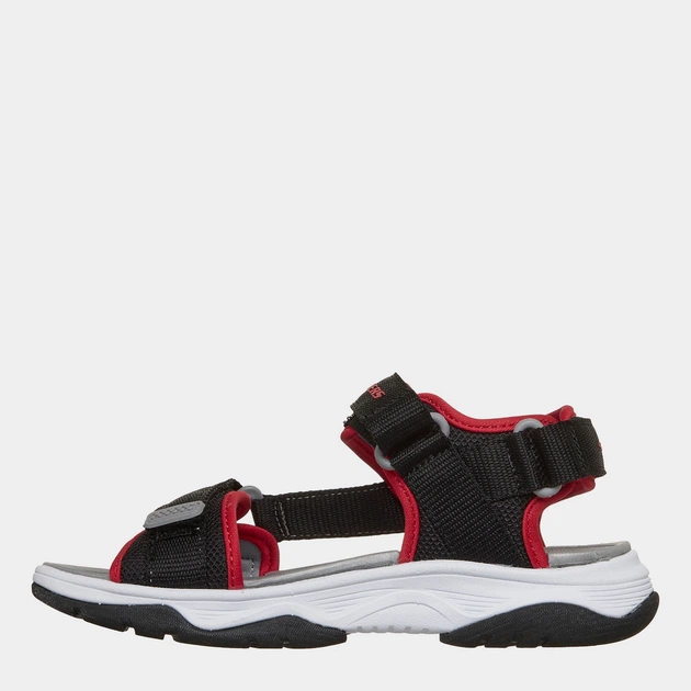 Детские спортивные сандалии для мальчика Skechers 407013L BKRD 33.5 Красный/Черный (199252410658) - изображение 3