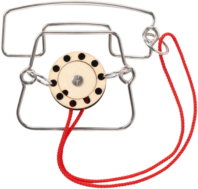 Łamigłówka Recent Toys Metal Telephone C5085 (8717278850856) - obraz 3