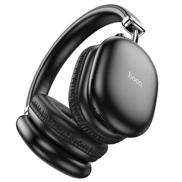 Бездротові накладні навушники HOCO W35 Max Joy BT headphones Black - изображение 4