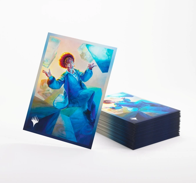 Koszulki na karty Gamegenic Magic the Gathering - Sekrety Strixhaven - Zimone, Nieskończona analityczka - Premium Art 105 szt. (4251715423226) - obraz 3