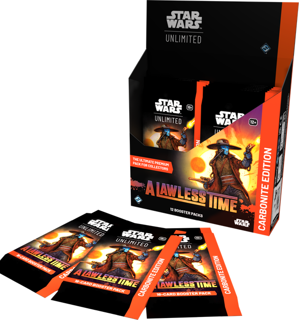 Набір карток Fantasy Flight Games Star Wars: Unlimited Card Game - A Lawless Time - Carbonite Booster Display 12 шт. (841333133665) - зображення 2