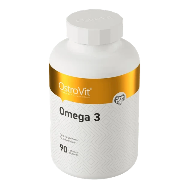 Рыбий жир OstroVit Омега-3 1000 мг для сердца, сосудов, мозга и снижение холестерина, 90 капсул - Фото 3 Рыбий жир OstroVit Омега-3 1000 мг для сердца, сосудов, мозга и снижение холестерина, 90 капсул - изображение 3