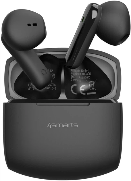 Навушники 4smarts SkyBuds Air Black (4252011913275) - зображення 4