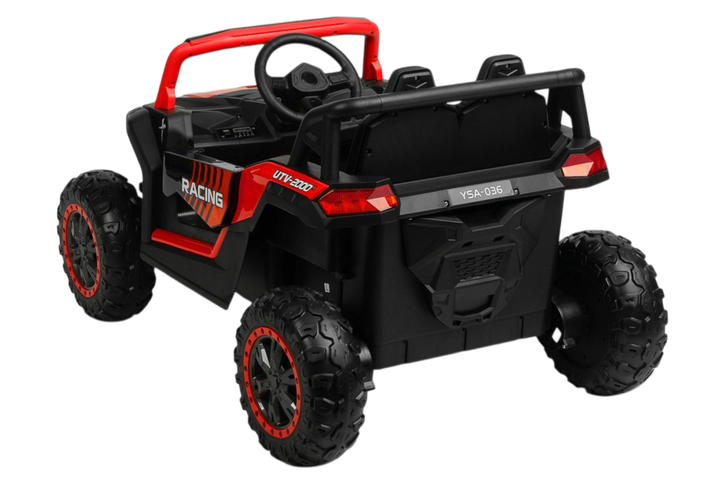 Pojazd akumulatorowy Toyz Axel Czerwony (TOYZ-7221) (5908310396811) - obraz 4