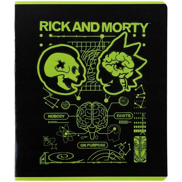 Зошит шкільний Kite Rick and Morty RM24-259, 48 аркушів, клітинка - зображення 7