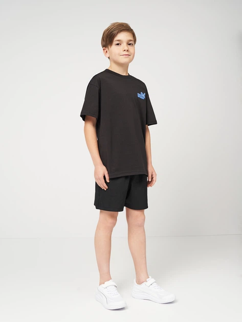 Подростковая футболка для мальчика Puma Essentials Logo Lab 69338801 146-152 см Puma Black (4069161656507) - Фото 3 Подростковая футболка для мальчика Puma Essentials Logo Lab 69338801 146-152 см Puma Black (4069161656507) - изображение 3