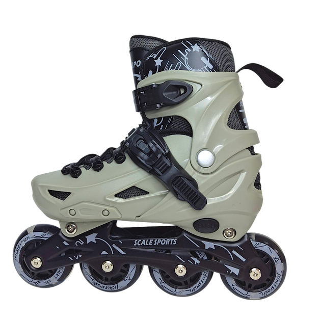 Комплект роликов Scale Sports LF 605 Gray 34-38 - изображение 5