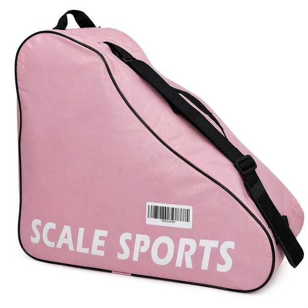 Комплект роликів із захистом Scale Sports LF 5 колеса PU, що світяться (розмір 34-38). Pink and White (1199079163) - зображення 7