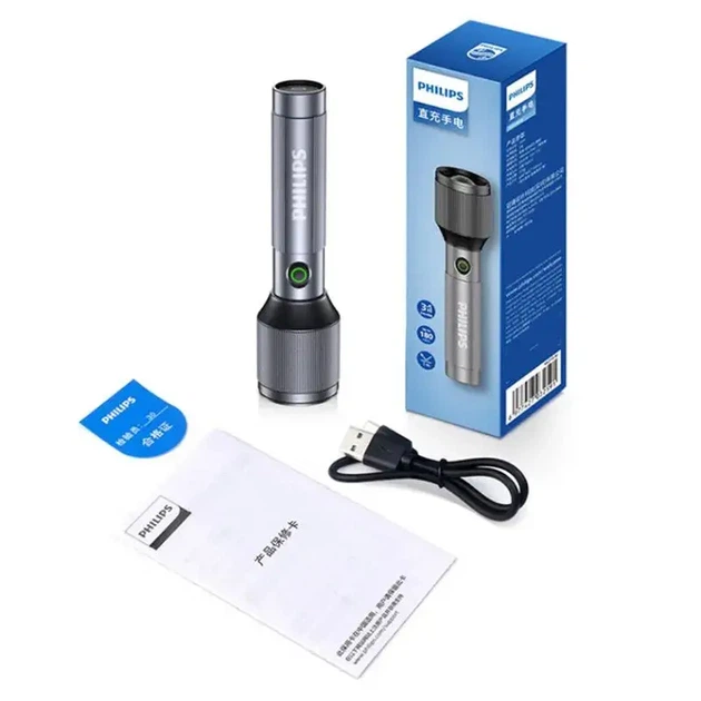 Ліхтар PHILIPS SFL2142 / 93 акумуляторний з зумом - зображення 7