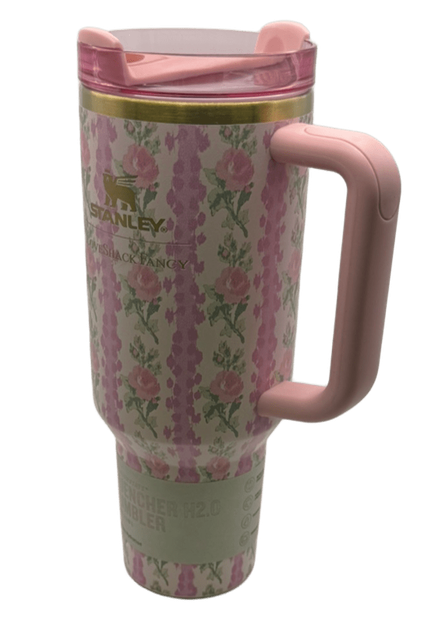 Термос термокружка Stanley Quencher H2.0 Tumbler из нержавеющей стали Blooming Heirloom 1,18 л KT6007854 - изображение 6