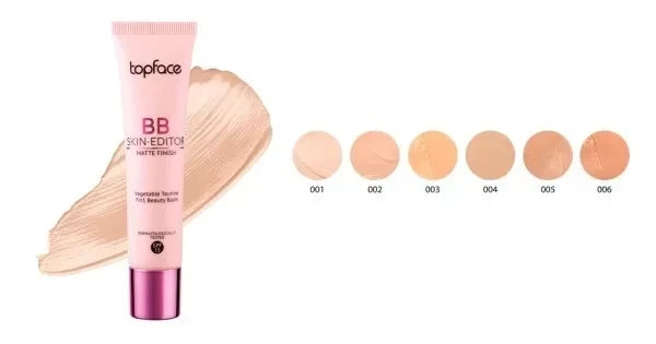 TopFace - BB крем "Skin Editor - BB Matte Finish Beauty Balm" [001] - зображення 8