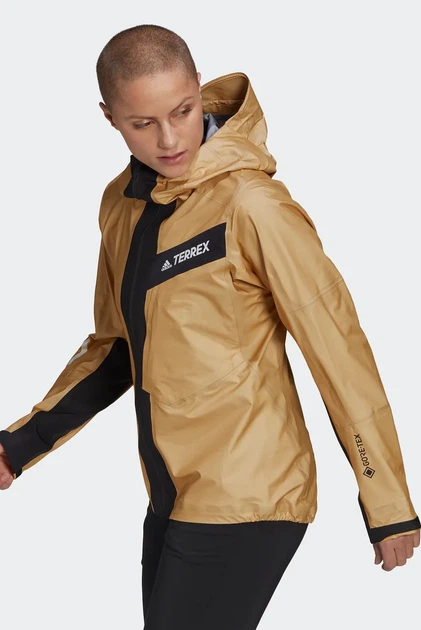 Жіноча куртка весняна Techrock Light GORE-TEX водовідштовхувальна бежевий S - Фото 5 Жіноча куртка весняна Techrock Light GORE-TEX водовідштовхувальна бежевий S - изображение 5