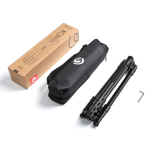 Штатив тринога для камери Ulanzi TT53 Traveler-Uka Tripod 180см 1/4 3/8 Black (T093GBB1) - зображення 5