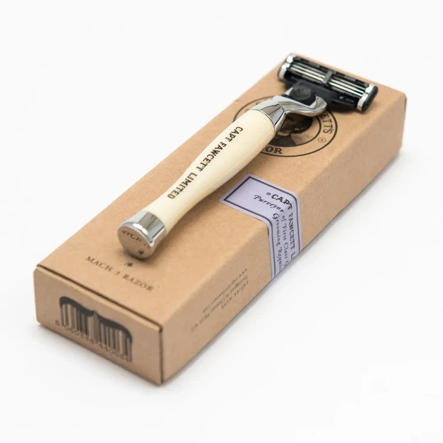 Бритва для гоління Captain Fawcett Finest Hand Crafted Safety Razor (під касети Gillette Mach 3) - изображение 2