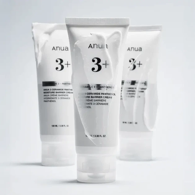 Увлажняющий барьерный крем для лица Anua 3 Ceramide Panthenol Moisture Barrier Cream с церамидами и пантенолом, 100 мл - изображение 2