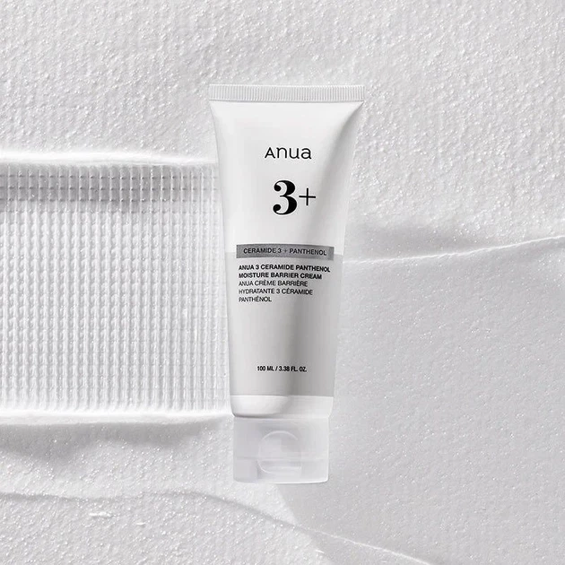 Увлажняющий барьерный крем для лица Anua 3 Ceramide Panthenol Moisture Barrier Cream с церамидами и пантенолом, 100 мл - изображение 3