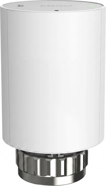 Głowica termostatyczna Engo Controls bezprzewodowa elektroniczna M30x1.5 biała ETRV-M30 (5905481996789) - obraz 2