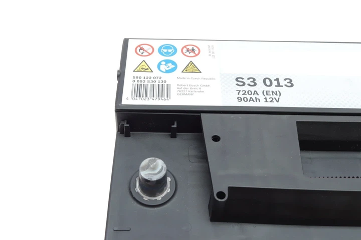 Акумулятор BOSCH 0092S30130 Iveco Daily; BMW 3 Series, 5 Series, 7 Series; Fiat Ducato; Audi A8, A4; Mercedes G-Class, Sprinter, S-Class; Chrysler Voyager; Citroen Jumper; Opel Movano; Renault Master; Volvo V70 11308464, 21316936, 30745777 - изображение 5
