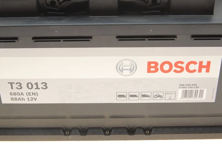 Акумулятор BOSCH 0092T30130 Iveco Daily; Mercedes Sprinter, Vito; Citroen Jumper; Volkswagen LT; Peugeot Boxer; Opel Vivaro; Renault Master; Fiat Ducato 20007057445, 862312, 0015410201 - изображение 10