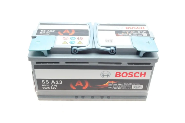 Акумулятор BOSCH 0092S5A130 BMW 5 Series, 7 Series, X5; Audi A7, Q5, A6; Jaguar XF; Mercedes S-Class, G-Class; Land Rover Range Rover, Discovery; Renault Master; Volkswagen Crafter; Peugeot Boxer; Ford Transit 30695142, 30696118, 30745773 - изображение 7