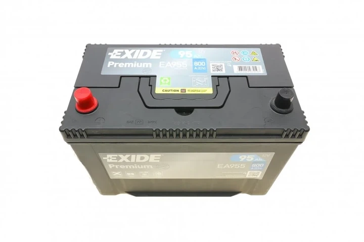 Акумулятор EXIDE EA955 Chery Tiggo; Hyundai H-1, H100; Mitsubishi Lancer, Pajero; Toyota Land Cruiser; SsangYong Kyron, Rexton, Actyon, Korando; Lexus GS, LS; Cadillac Fleetwood; Nissan Navara; Mazda 626 DP370APU100CH1U, DP370APU100CK1U, KE24190E11NY - изображение 5