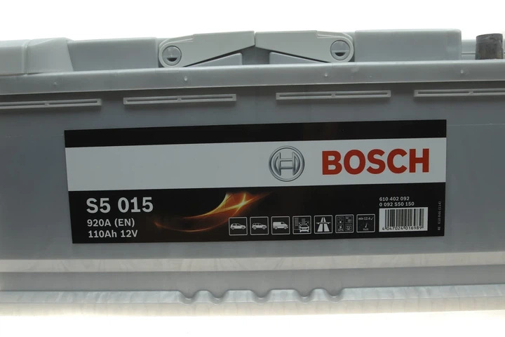 Акумулятор BOSCH 0092S50150 BMW 5 Series; Audi A6, A8, Q7, A4, Q5; Opel Movano; Iveco Daily; Citroen Jumper; Hyundai H-350; Fiat Ducato; Lexus GX; Land Rover Range Rover; Renault Trafic, Master 000915105DL, 4DO915105D, 1J091515AK - Фото 2 Акумулятор BOSCH 0092S50150 BMW 5 Series; Audi A6, A8, Q7, A4, Q5; Opel Movano; Iveco Daily; Citroen Jumper; Hyundai H-350; Fiat Ducato; Lexus GX; Land Rover Range Rover; Renault Trafic, Master 000915105DL, 4DO915105D, 1J091515AK - изображение 2