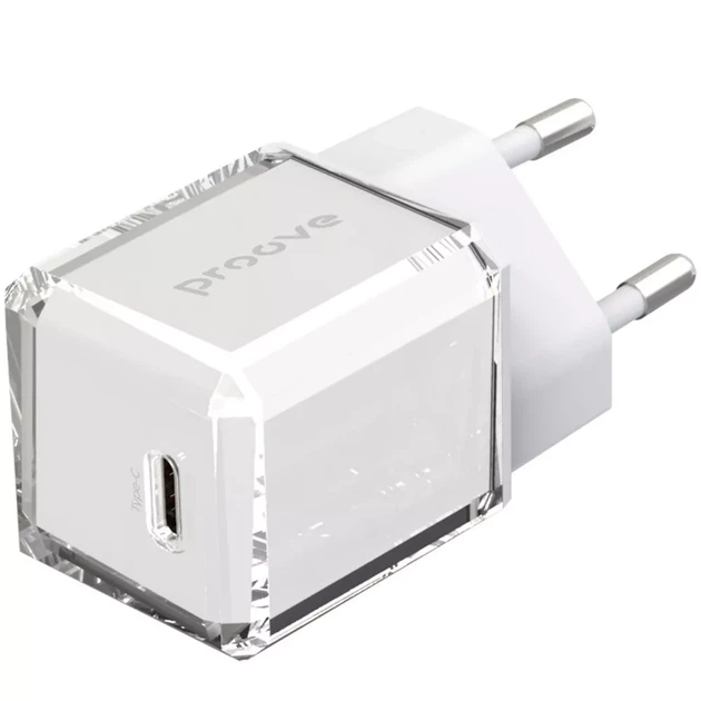 МЗП Proove Pure GaN 30W (Type-C) white - Фото 3 МЗП Proove Pure GaN 30W (Type-C) white - изображение 3