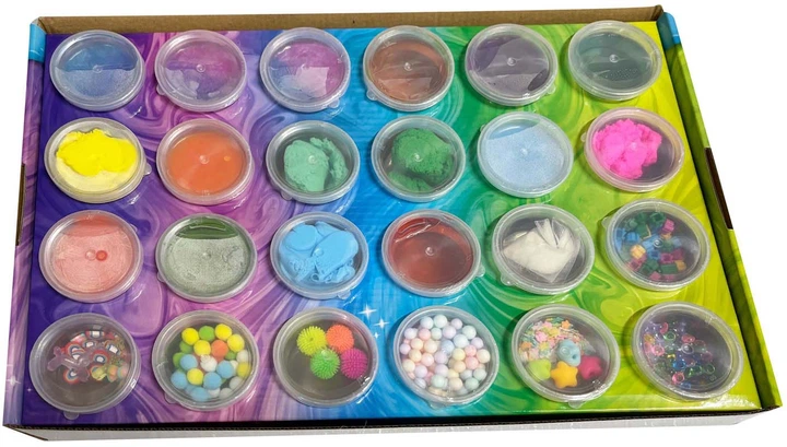 Zestaw Toi-Toys Mega Slime Surprise Box 24 szt (8714627029765) - obraz 3