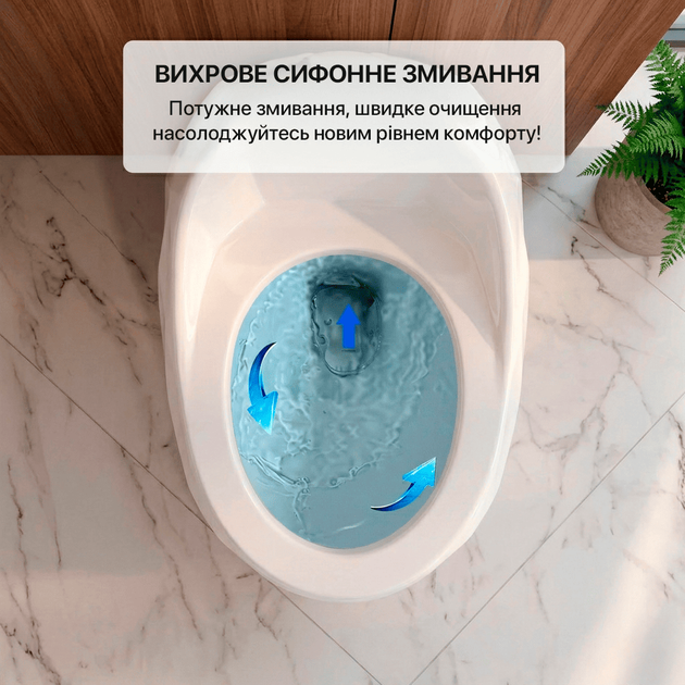 Унітаз преміальний керамічний унікальні унітази дизайнерські luxury стильний унітаз авторський Asans 8601 - зображення 4