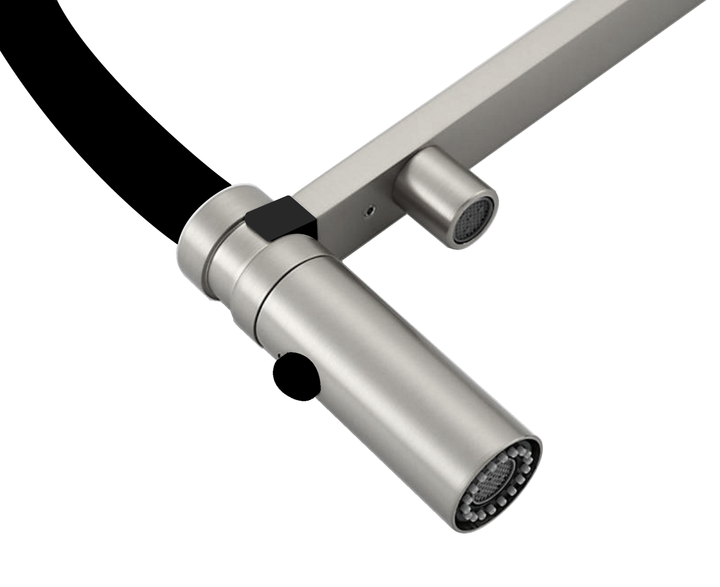 Кухонний змішувач Fabiano FKM 3130 Inox Black 8231.403.1931 - изображение 3