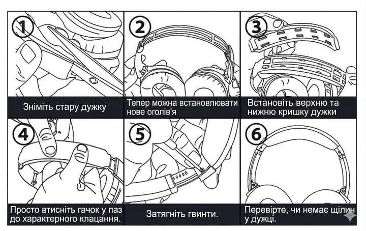 Накладка сетчатая на оголовье наушников Bose QC25, QC35 black черный - Фото 3 Накладка сетчатая на оголовье наушников Bose QC25, QC35 black черный - изображение 3