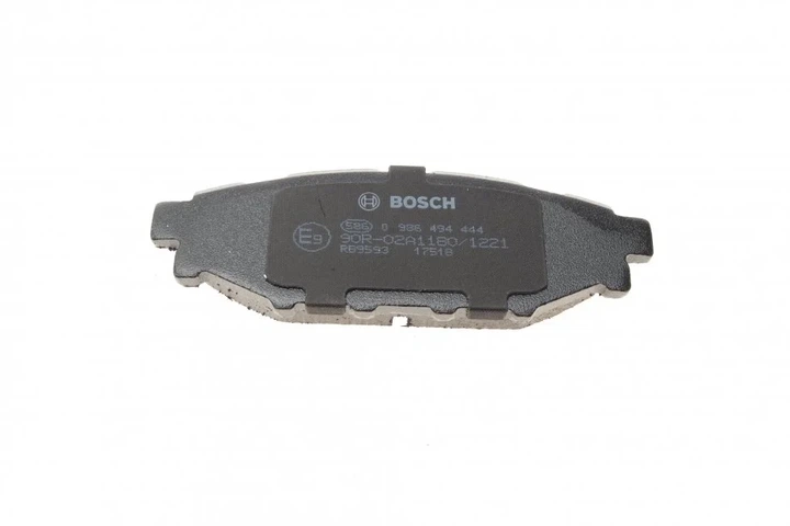 Колодки гальмові BOSCH 0986494444 Subaru Impreza, Forester, Legacy, Outback, XV 26696FJ000, 26696AG031, 26696AG010 - зображення 2