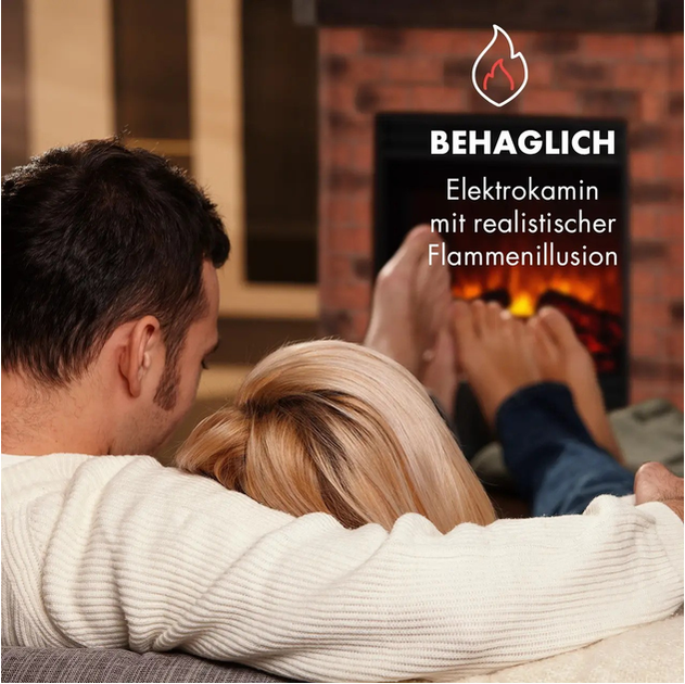 Електричний камін KLARSTEIN Villach 1800 Вт 10032595 (my-5027) - изображение 3