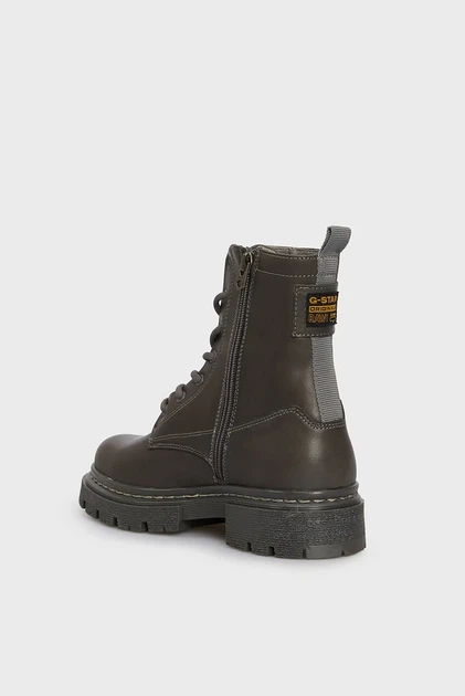 Жіночі сірі шкіряні туфлі Kafey Biker High W G-Star RAW 39 D26645,01 - Фото 5 Жіночі сірі шкіряні туфлі Kafey Biker High W G-Star RAW 39 D26645,01 - зображення 5