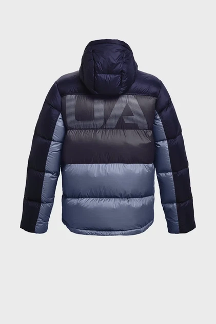 Чоловічий пуховик CGI Down Blocked Jkt-NVY Under Armour M 1372693-410 - изображение 8