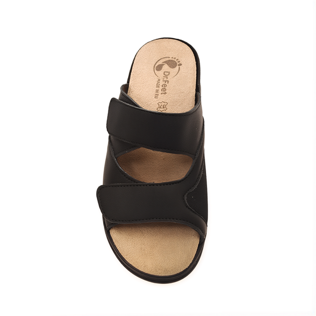 Жіночі сандалі для стопи з вальгусною деформацією Dr.Feet KSENIA 5012 чорні Розмір 36 Колір Чорний (6688-51924) - зображення 4