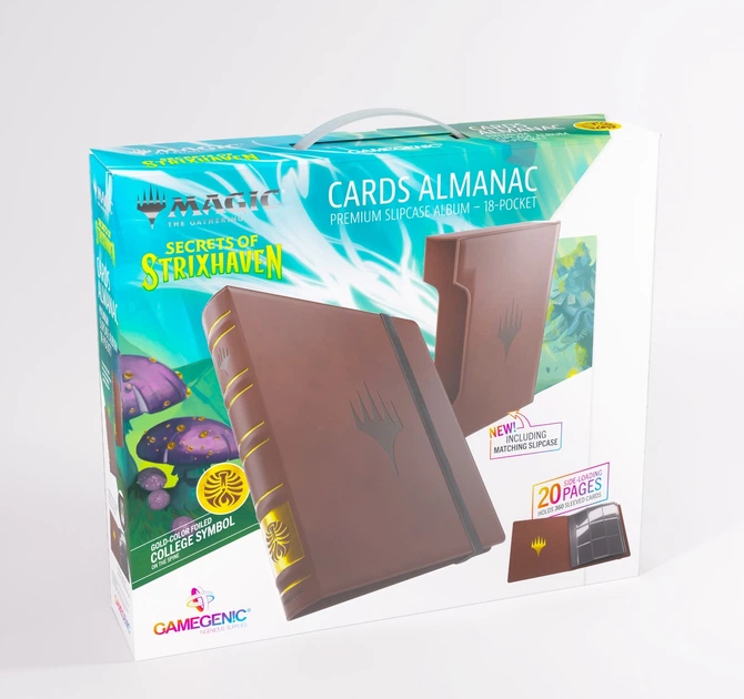 Album na karty Gamegenic Magic the Gathering - Sekrety Strixhaven - Almanach kart - 18-Pocket Premium Slipcase - Witherbloom (4251715423844) - obraz 13