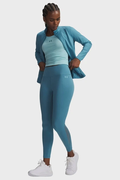 Жіночі блакитні тайтси Motion Mesh Ankle Legging Under Armour LG 6010090-466 - изображение 2