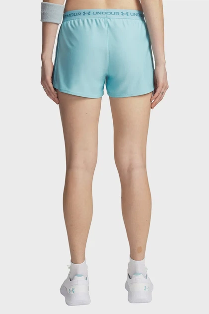 Жіночі блакитні шорти Tech Play Up Shorts Under Armour LG 1389882-425 - Фото 3 Жіночі блакитні шорти Tech Play Up Shorts Under Armour LG 1389882-425 - изображение 3