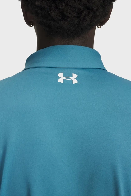 Чоловіче блакитне поло UA T2G Polo LB Under Armour MD 1383255-466 - изображение 3