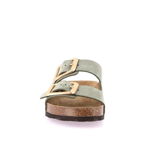 Жіночі шльопанці Grunland ENNY KAKI CB0076 хакі Колір Хакі Розмір 40 (6690-52061) - зображення 4