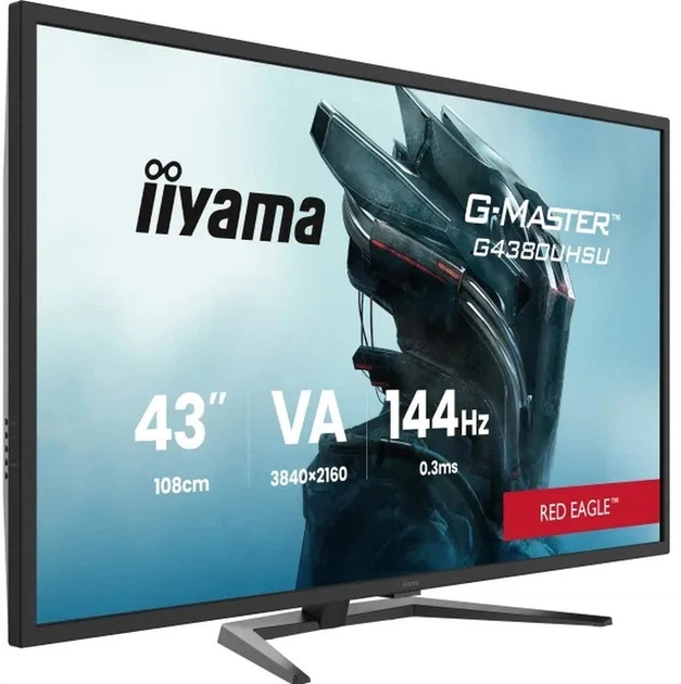 Monitor 42.5" iiyama G-Master G4380UHSU-B2 (4948570125630) - obraz 2
